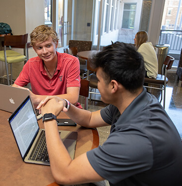 Students in Library
